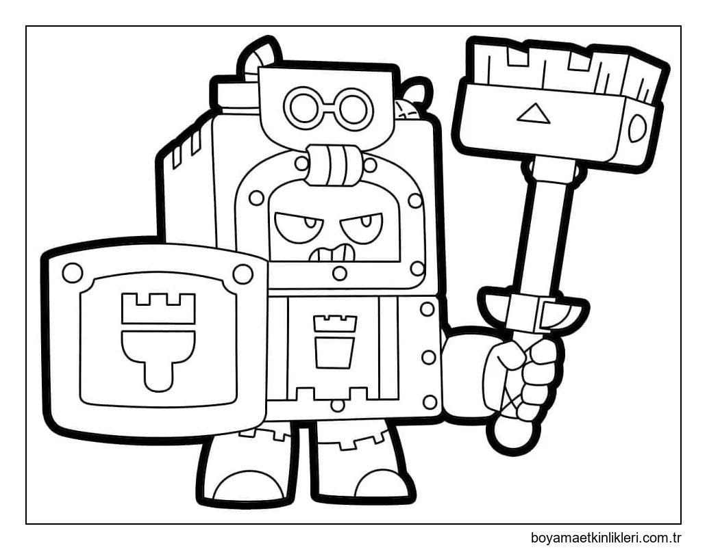 Brawl Stars Ash'i çiz