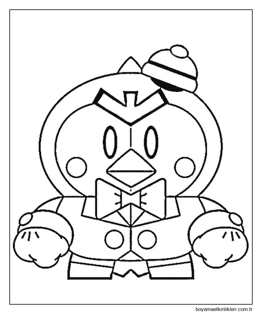 Brawl Stars Bay P'yi çizin