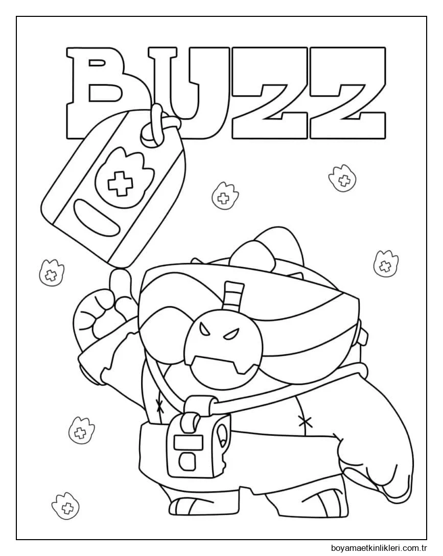 Brawl Stars Buzz'ı çiz
