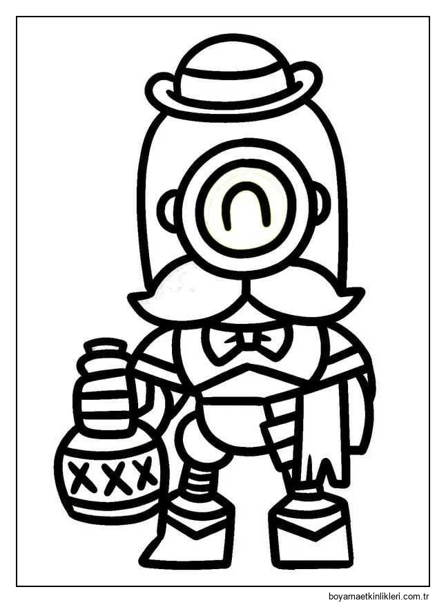 Brawl Stars'da Barley'i çizin