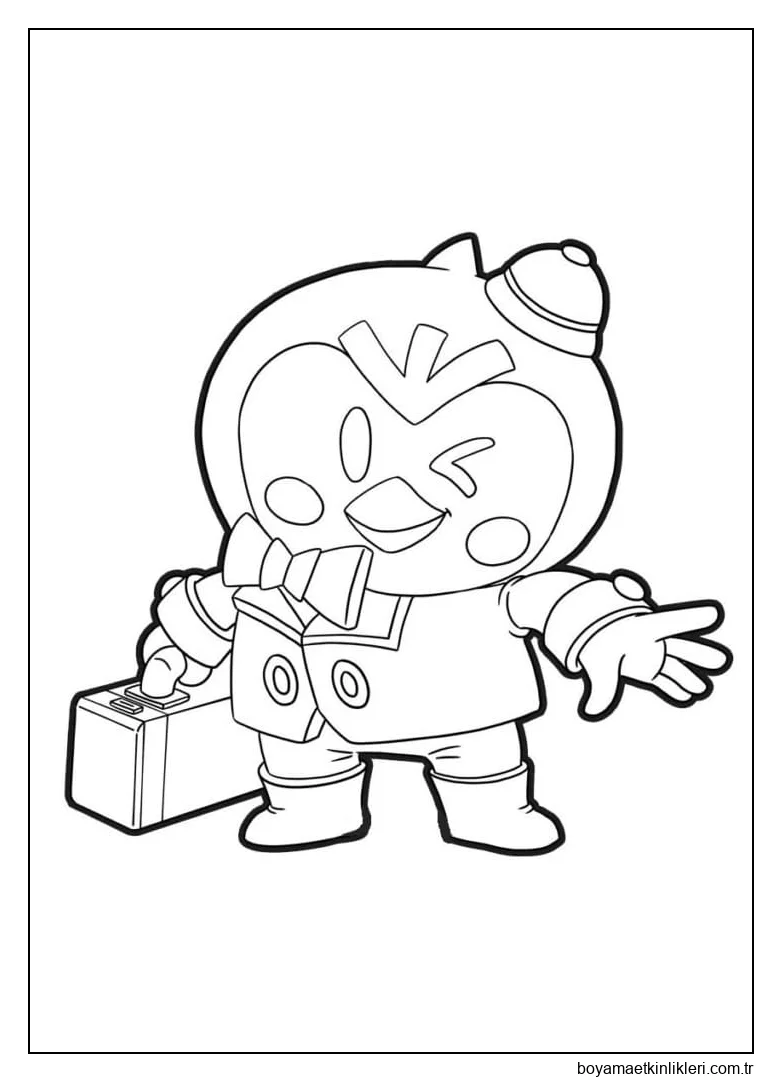 Brawl Stars'da Bay P'yi çizin