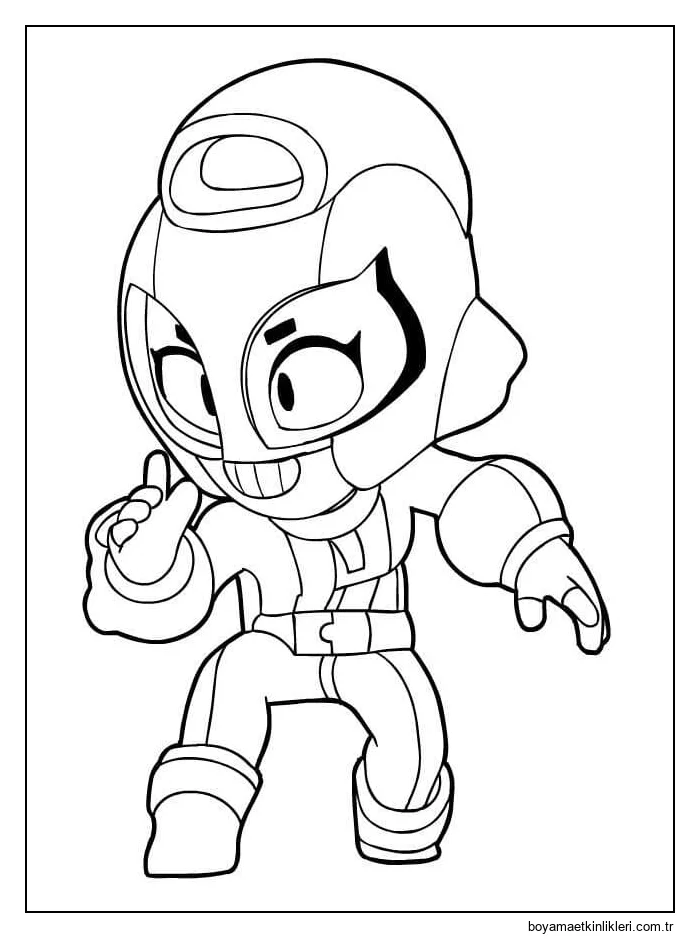 Brawl Stars Max'ı çiz