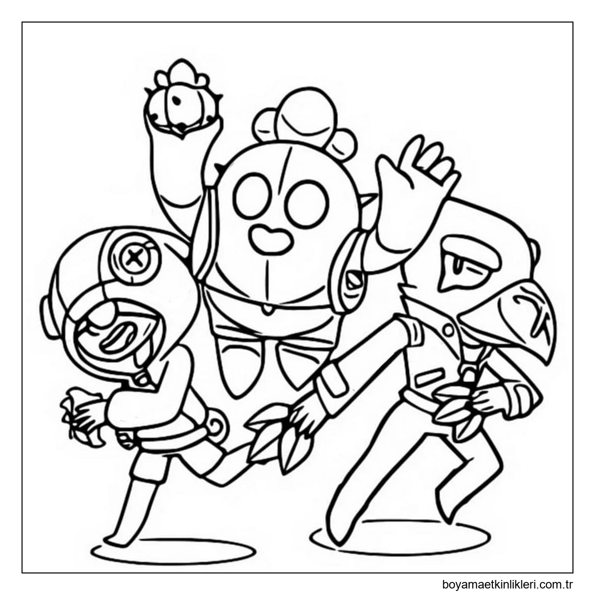 Brawl Stars Oyunu Çiz