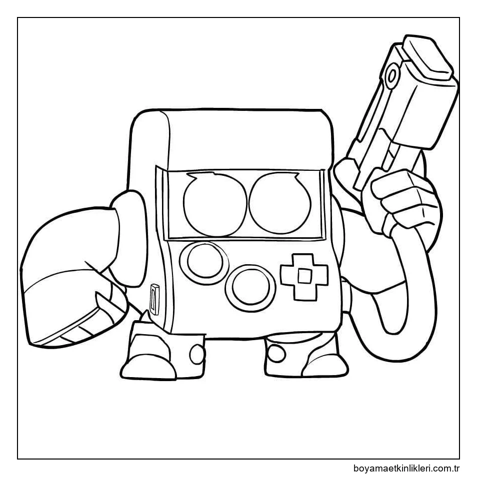 Brawl Stars'ta 8-Bit çizin