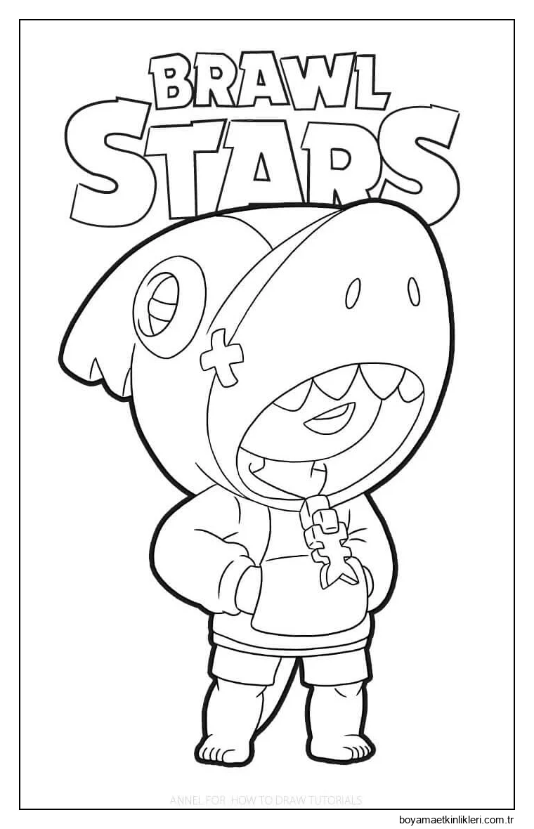 Brawl Stars'ta Leon'u çizin