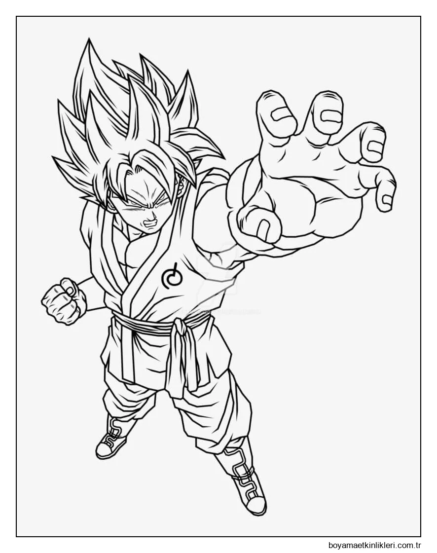 Büyük Goku Süper Saiyan Mavisi