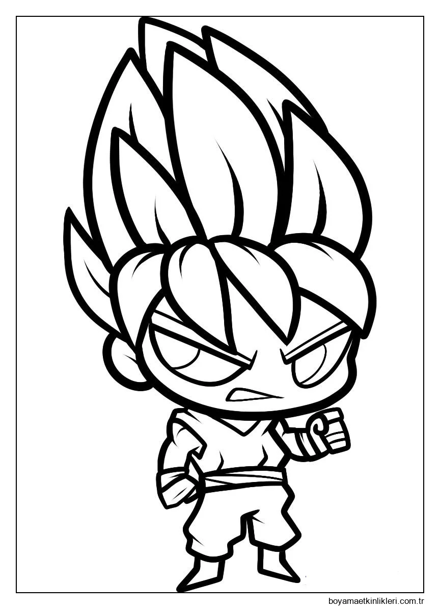 Chibi Goku Süper Saiyan