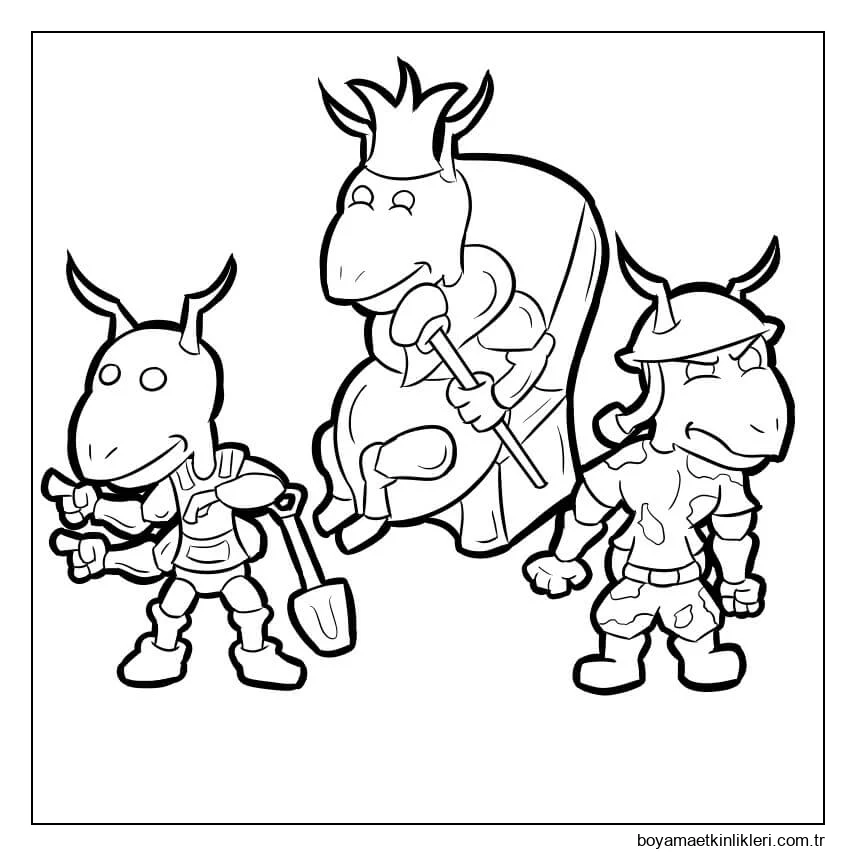 Çizgi Film Üç Karınca