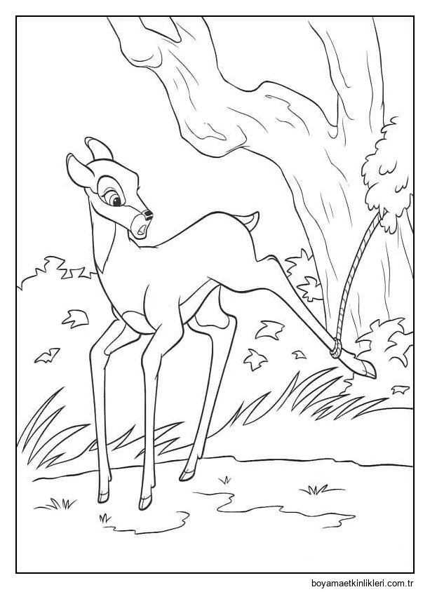 Çizmek Bambi 7