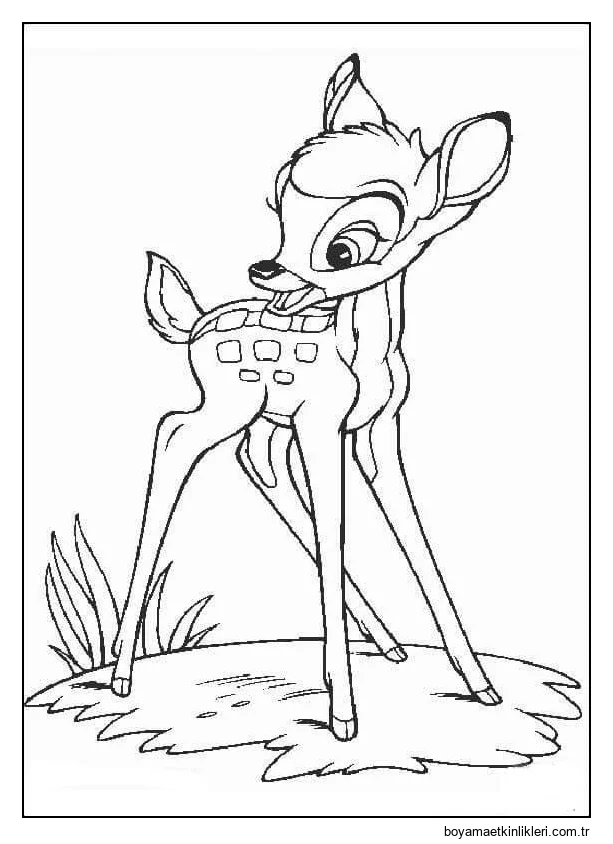 Çizmek Bambi temel