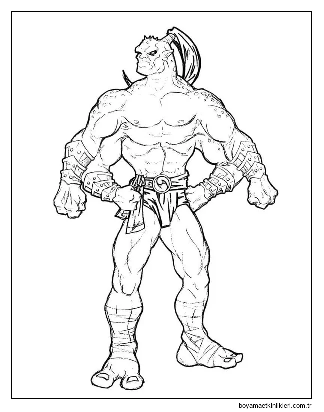 Çizmek Goro içinde Mortal Kombat