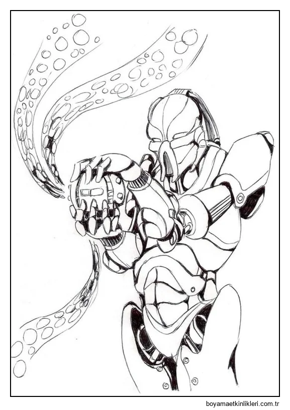 Çizmek siber Sub Zero