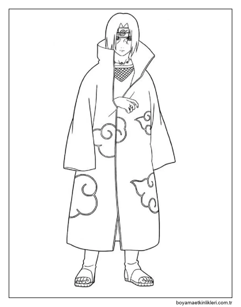 Çok havalı Akatsuki Itachi çiz