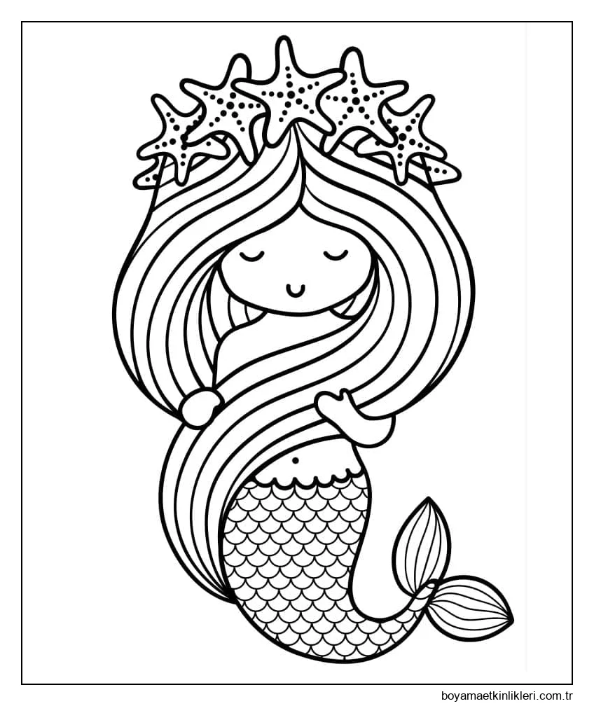 Denizkızı Çizim sanatı