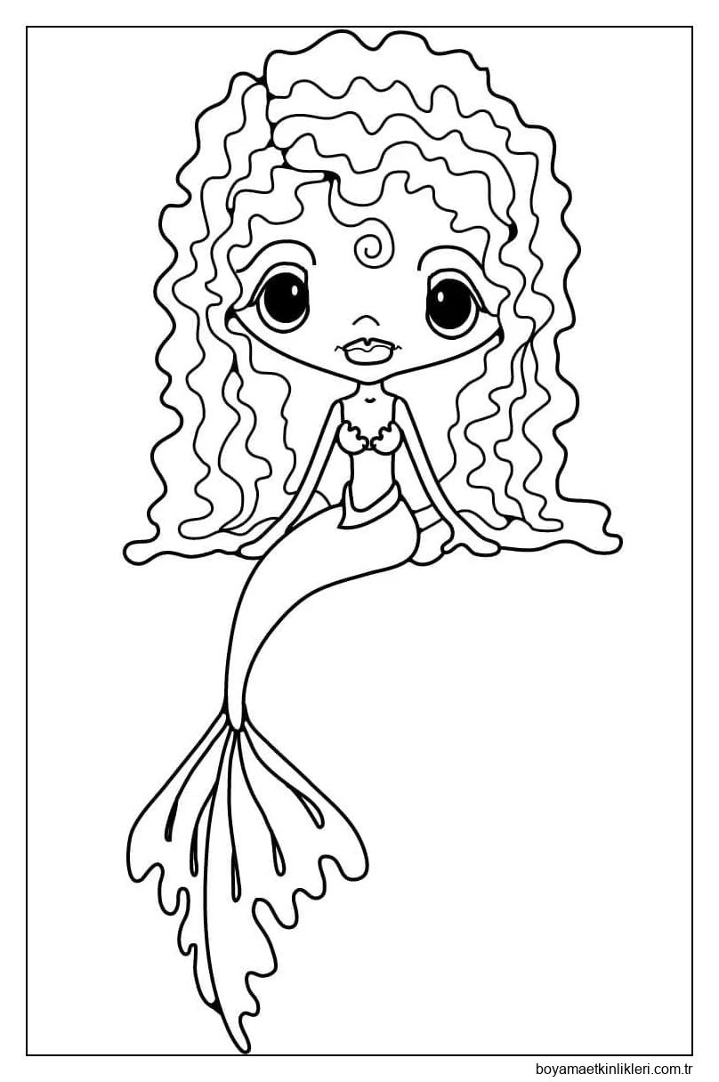 Denizkızı Ücretsiz Yazdırılabilir