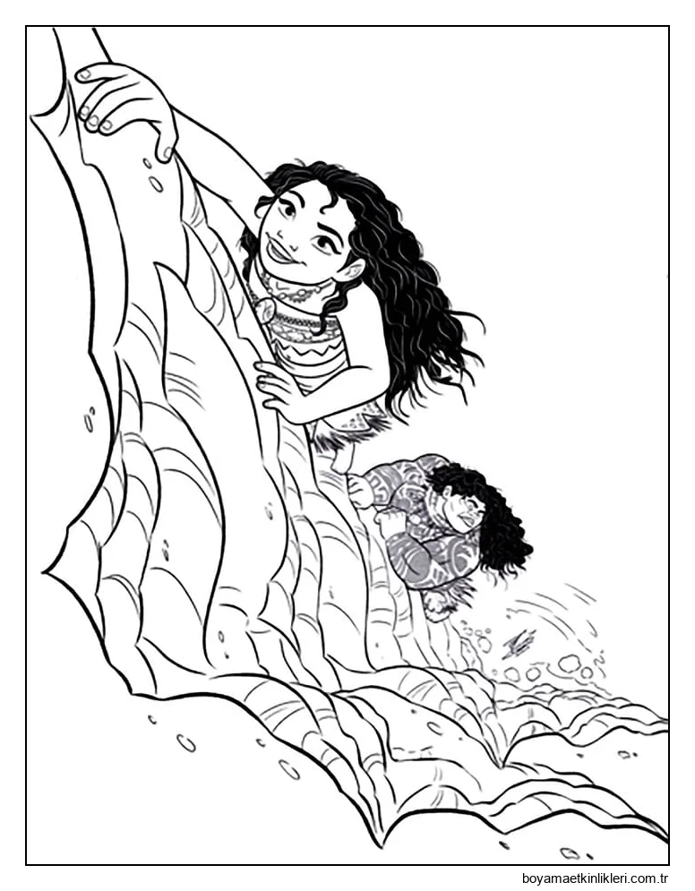 Disney Moana'yı çiz