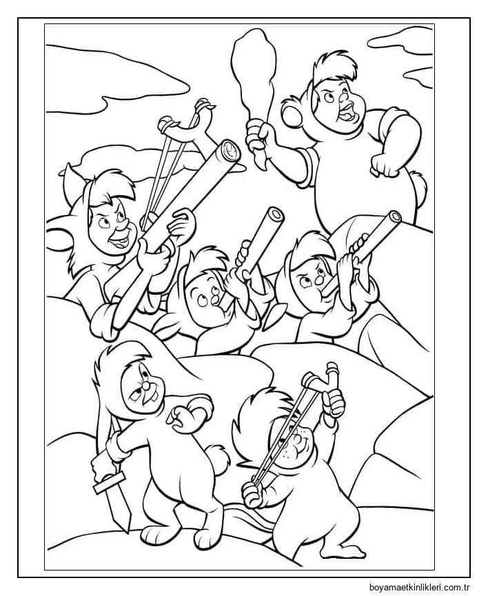 Disney Peter Pan'dan Kayıp Çocuklar