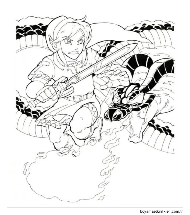 Ejderhayla Tehlikeli Mücadele