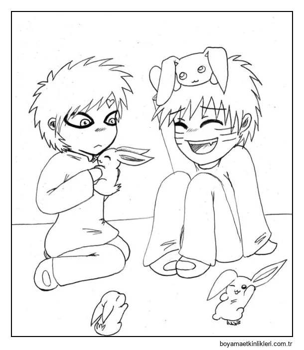 Gaara ve Naruto