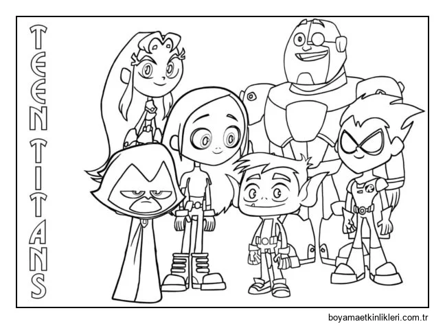 Genç Titanların Ekibi