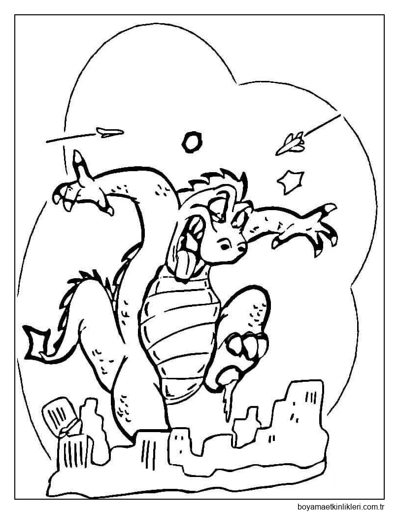 Godzilla Şehre Saldırdı