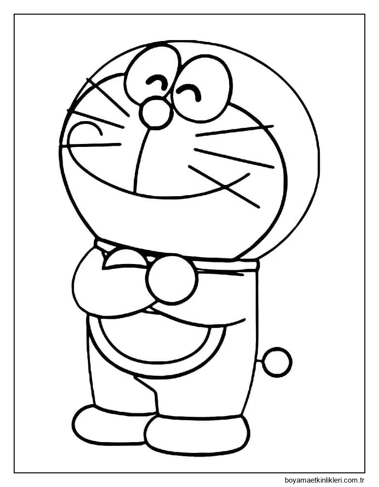 Gülümseyen Doraemon