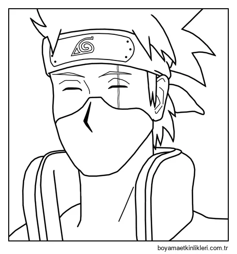 Gülümseyen Kakashi Portresi