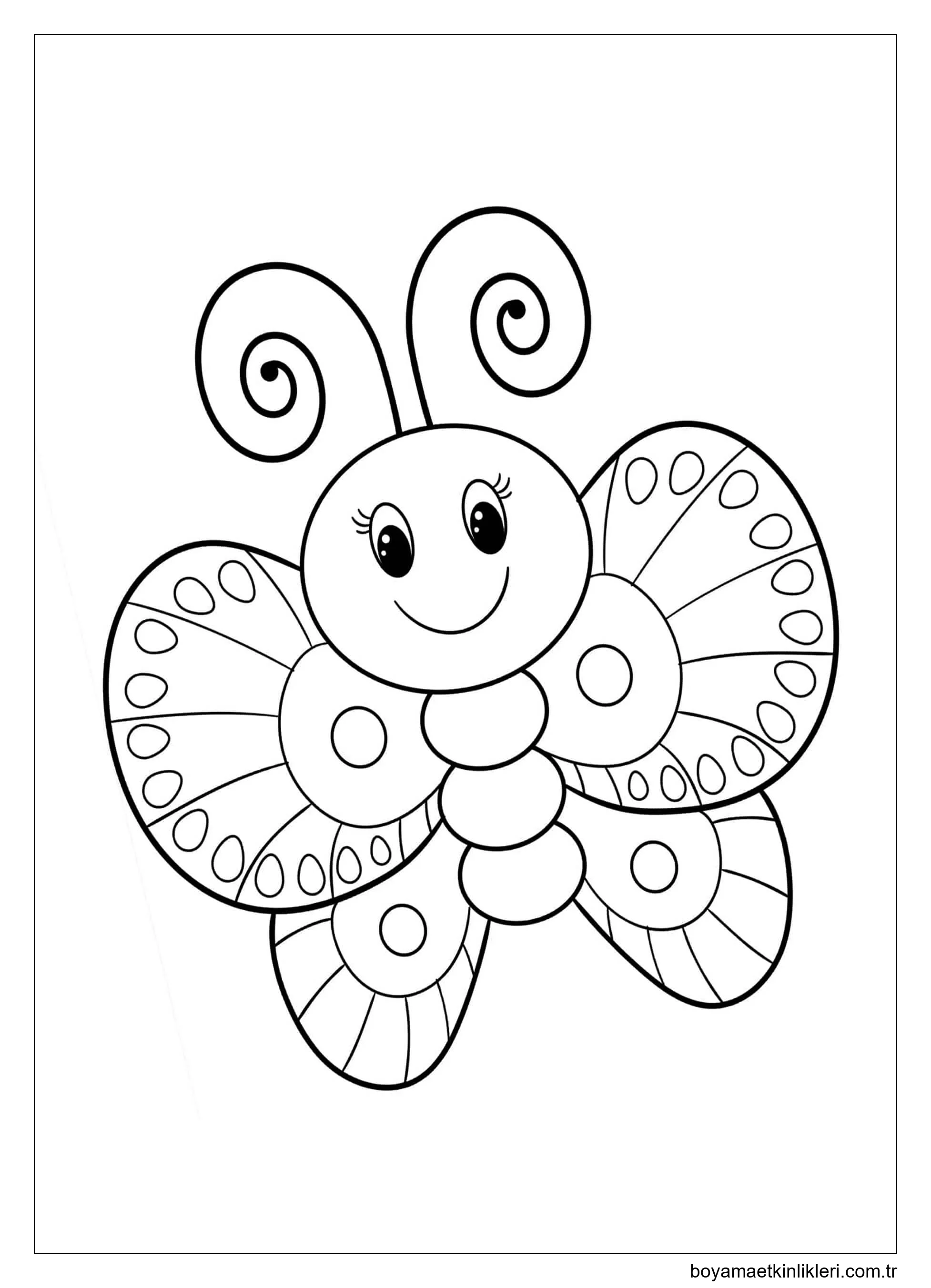 Gülümseyen Küçük Kelebek