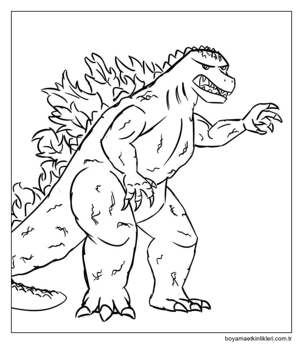 Güzel Kızgın Godzilla