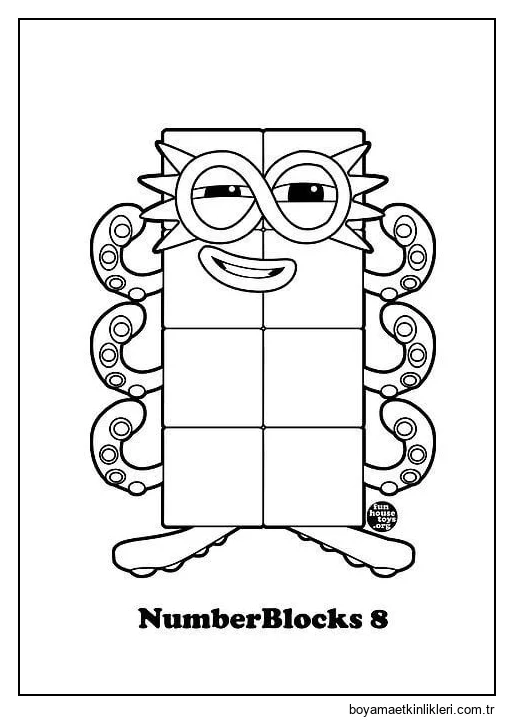 Güzel Numberblocks 8