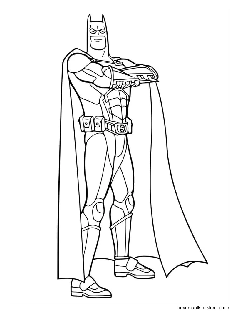 Harika Batman Yazdırılabilir Ücretsiz