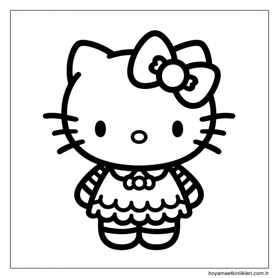 Hello Kitty 1'i çiz