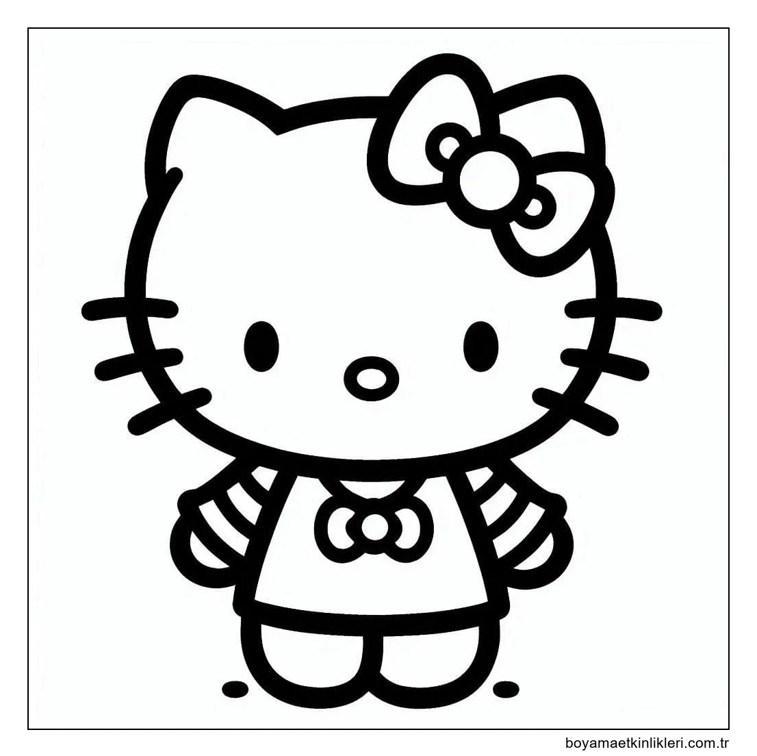 Hello Kitty 4'i çiz