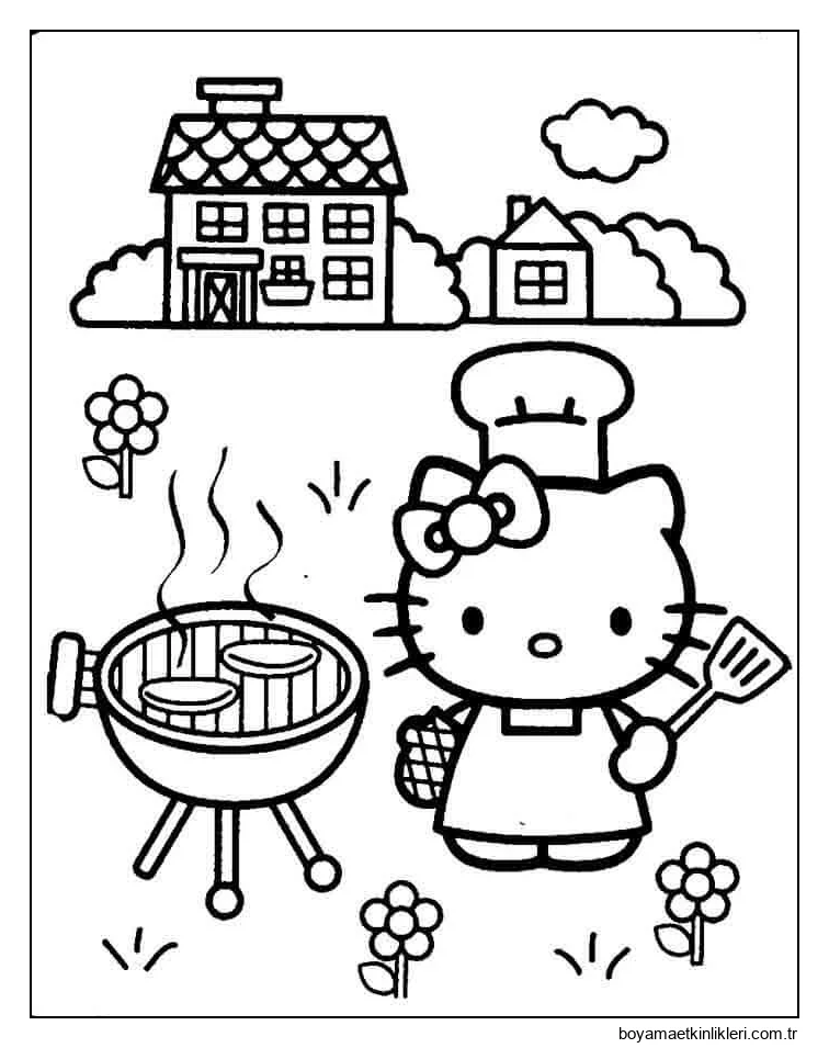 Hello Kitty Izgara Et