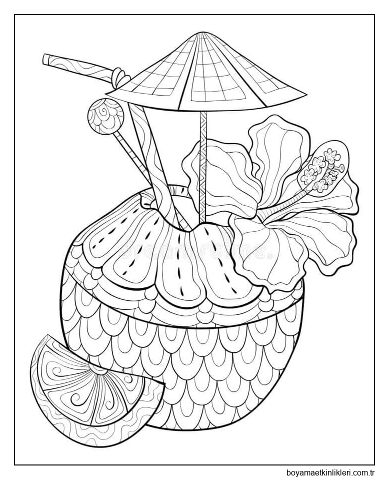 Hindistan Cevizi İçecek Yetişkin