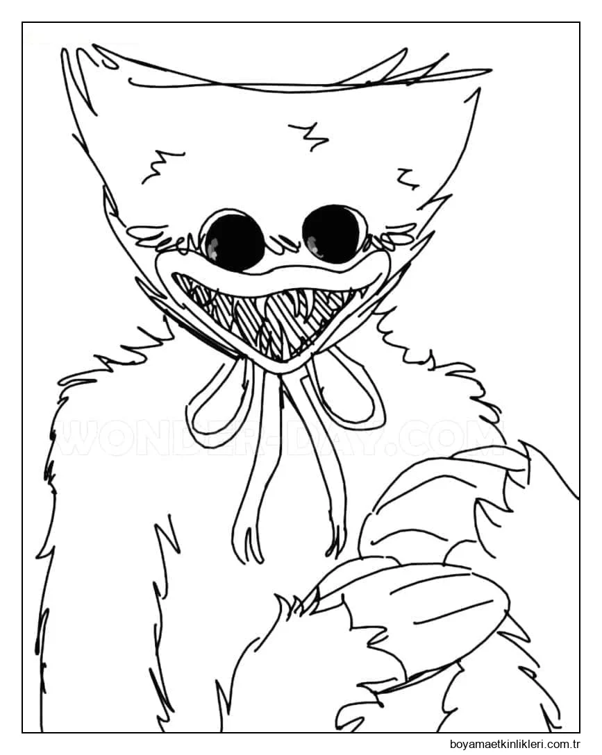 Huggy Wuggy'nin Resmi