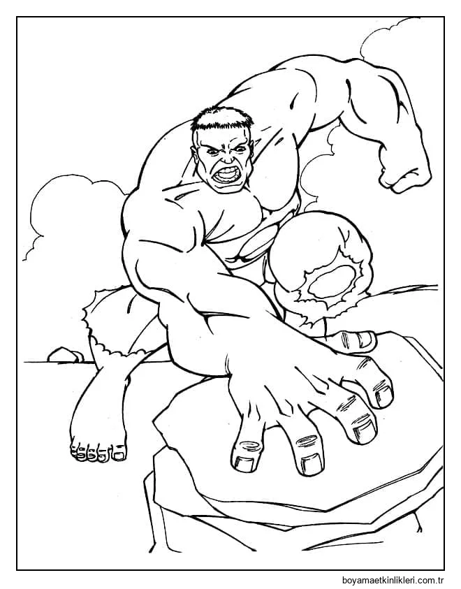 Hulk Smash Yazdırılabilir