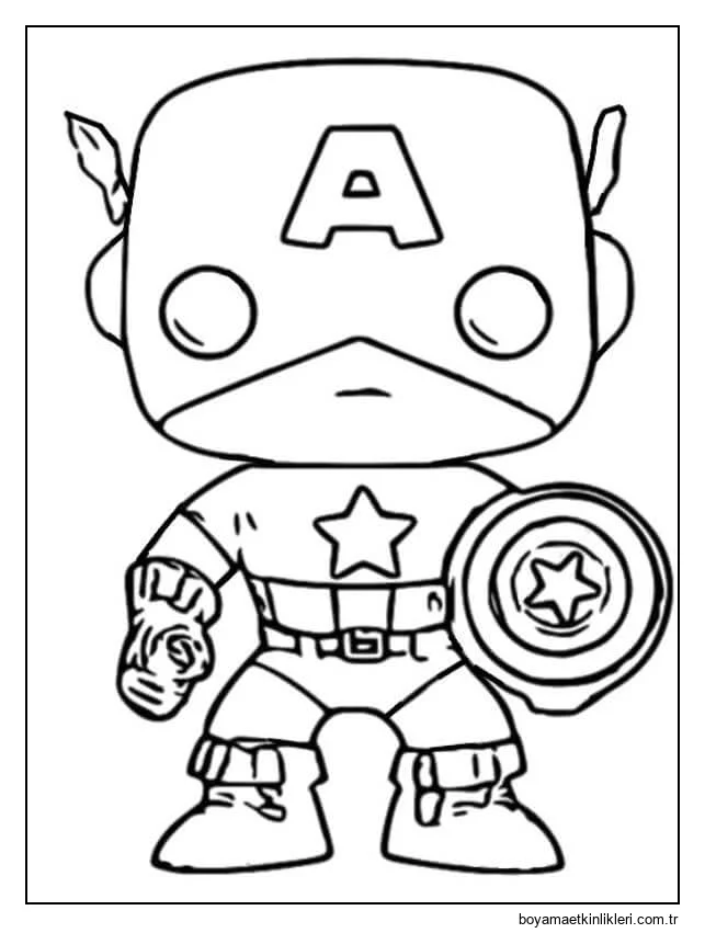 Kaptan Amerika Funko Pops