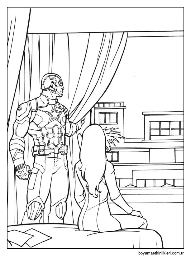 Kaptan Amerika Saklanıyor