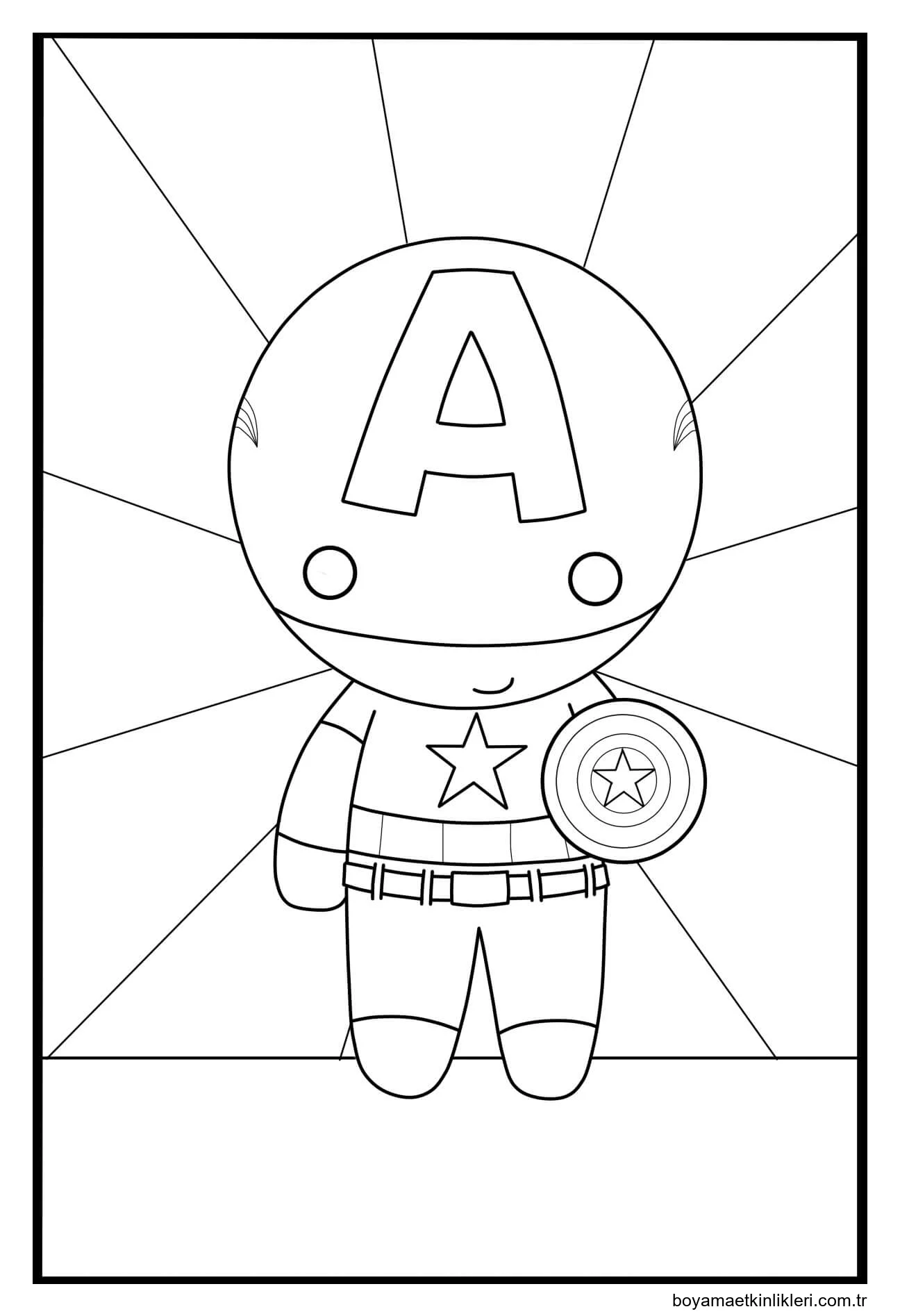 Kaptan Amerika - Sevimli Bebek