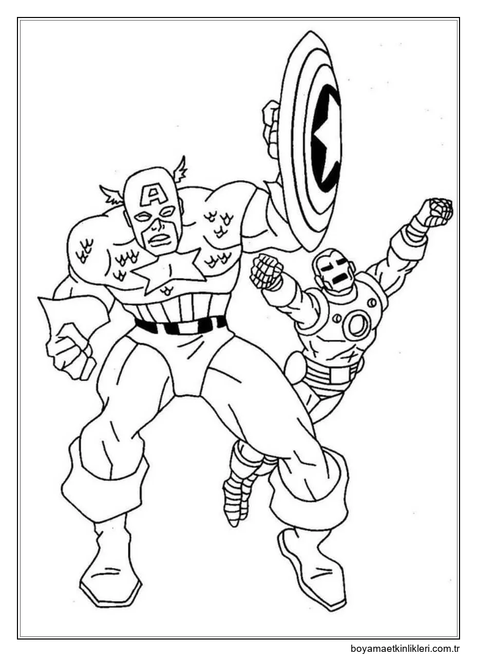 Kaptan Amerika ve Demir Adam