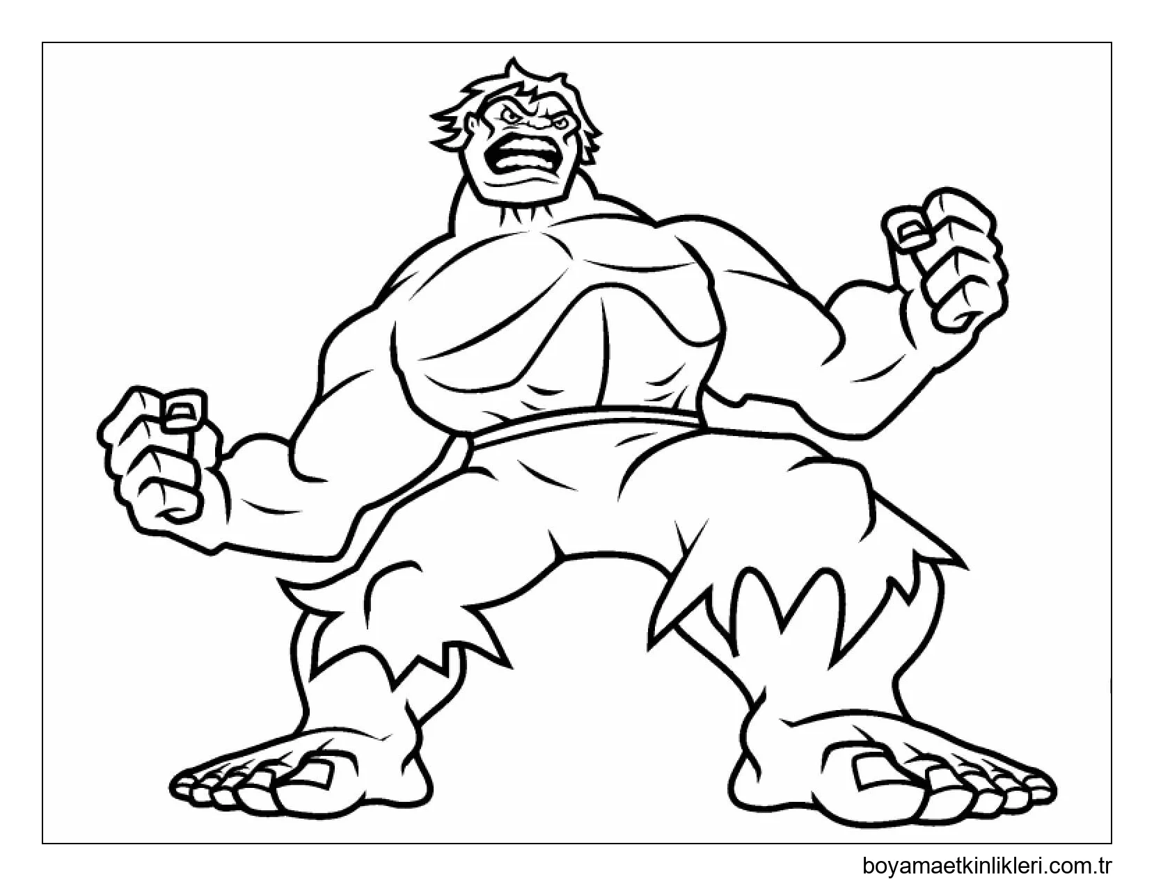 Kızgın çizgi Film Hulk