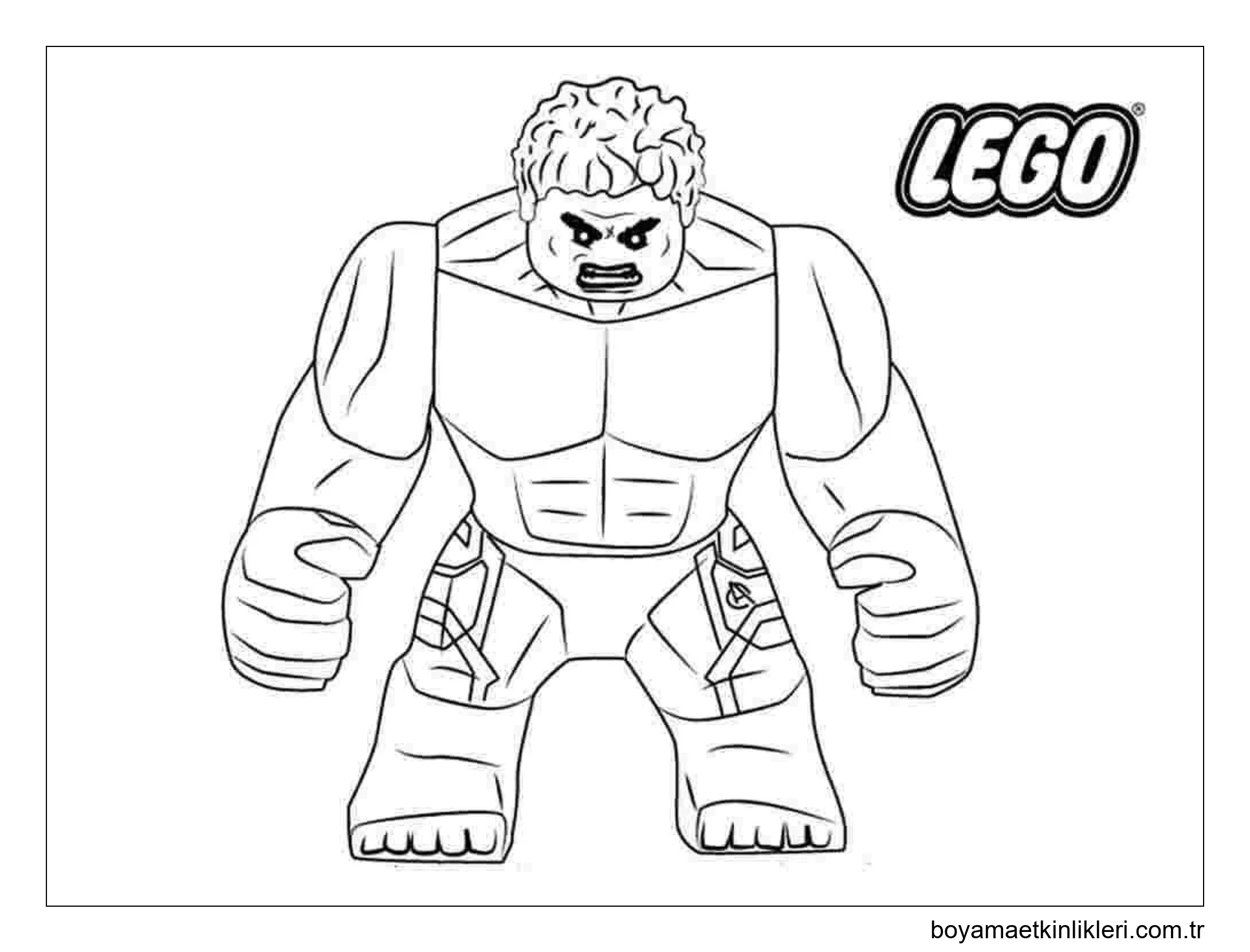 Kızgın Lego Hulk