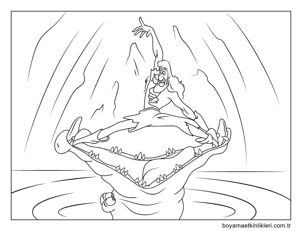 Komik Kaptan Kanca ve Timsah