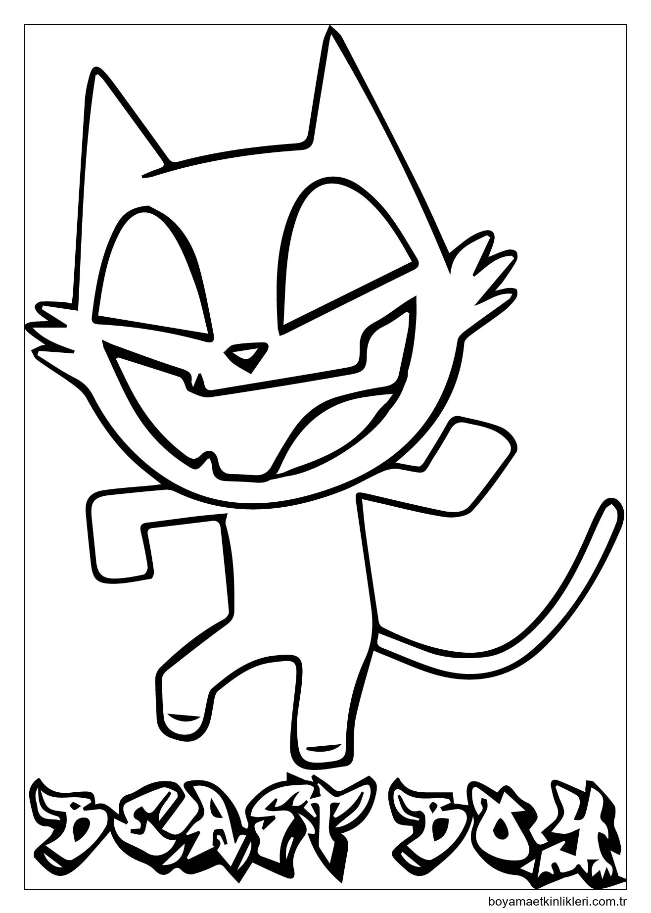 Komik Kedi Canavar Çocuk