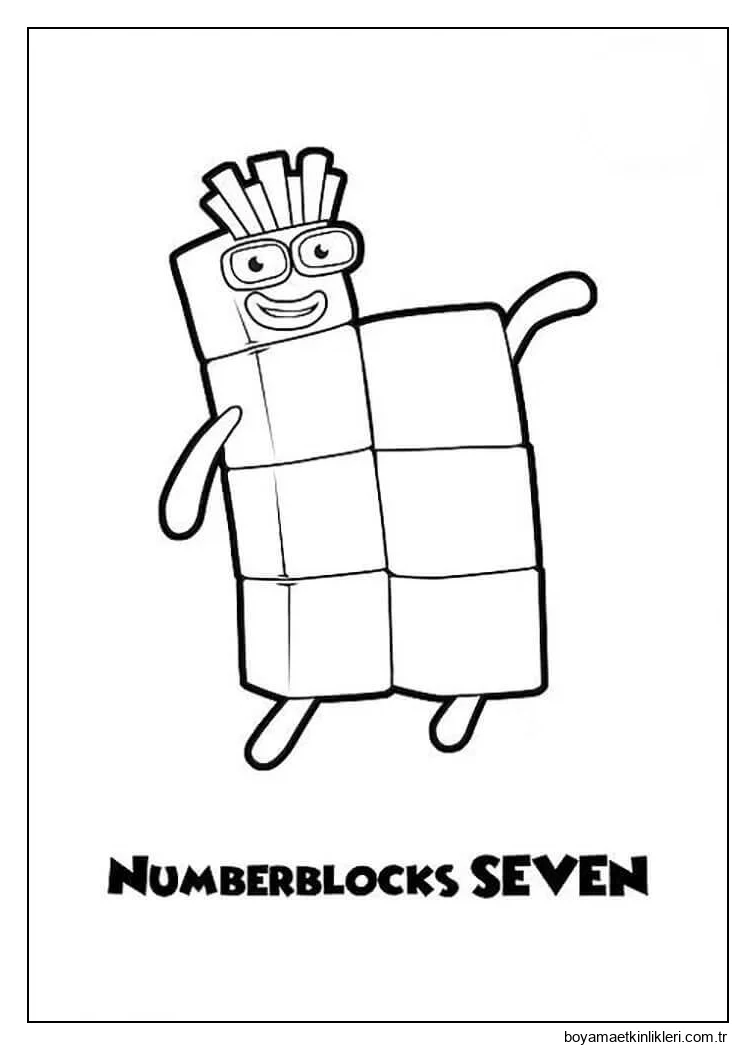 Komik Sayılar Yedi Numaraları