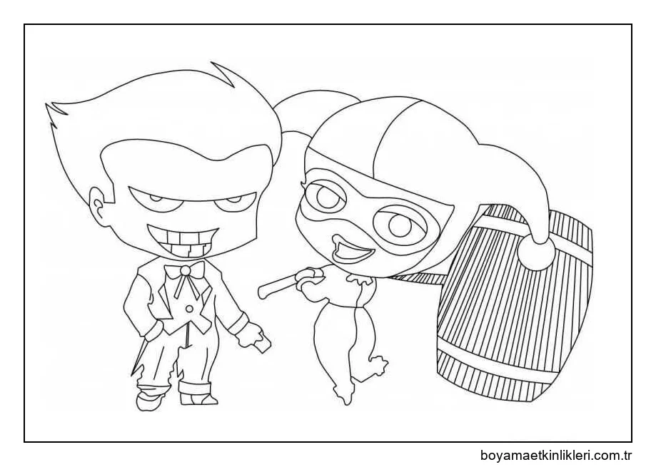 Küçük Joker ve Küçük Harley Quinn