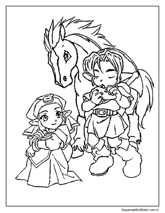 Link Sevdiği Kişi İçin Güzel Bir Melodi Çalıyor