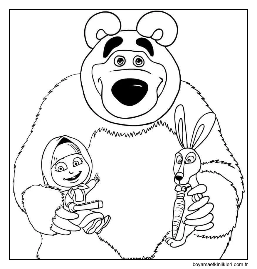 Maşa, Ayı ve Tavşan