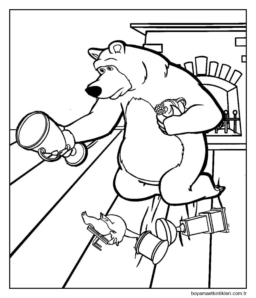 Maşa ve Ayı'dan Ayı